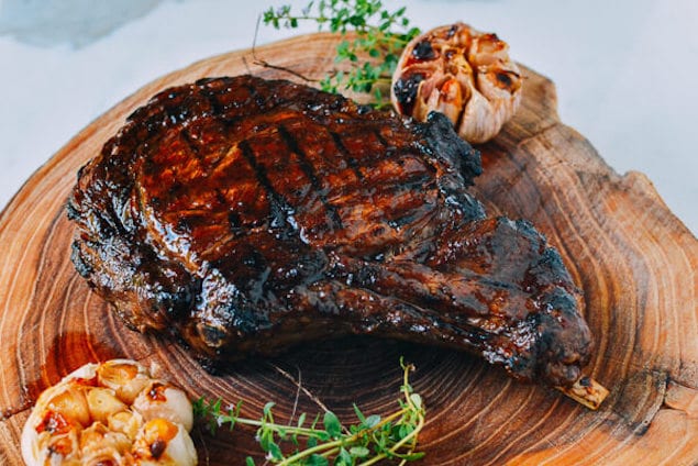 Soy Butter Glazed Steak