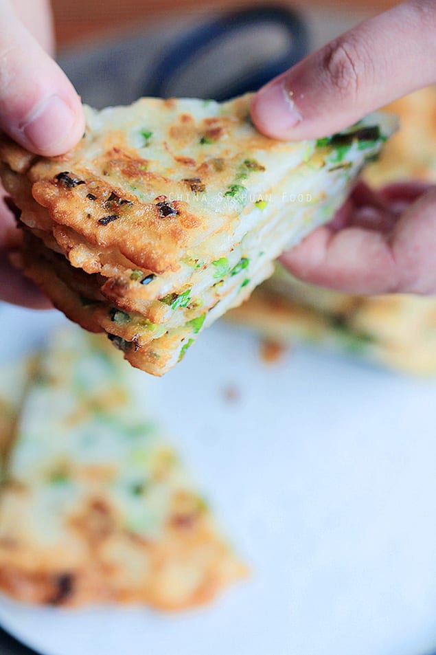 The Easiest Scallion Pancakes