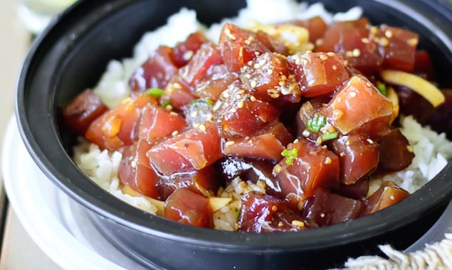 Soy Sauce Ahi Poke