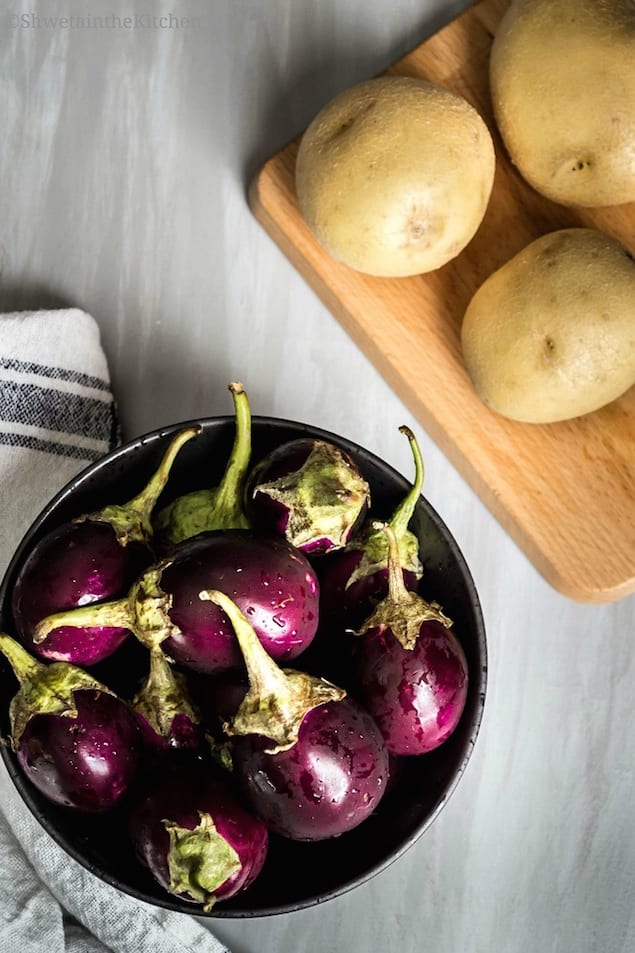 Eggplant and Potato Curry