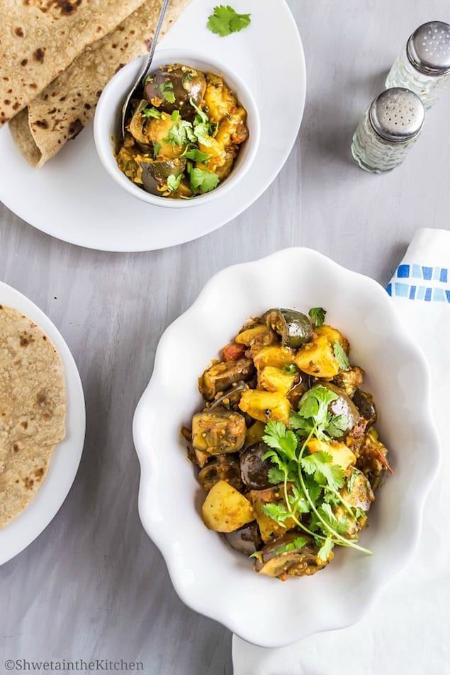 Eggplant and Potato Curry