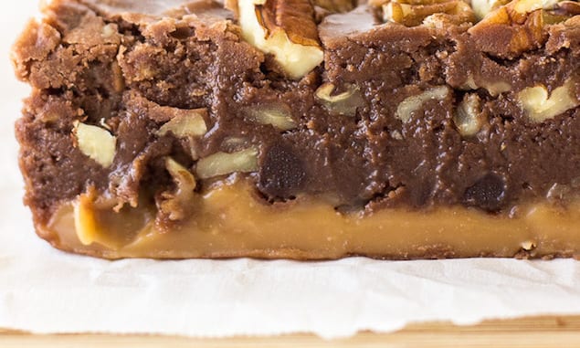 Caramel Turtle Fudge