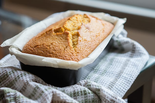 Semolina Carrot Cake with Maple