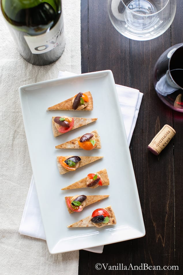 Garnacha Day — Garlic and Sun-Dried Tomato Goat Cheese Appetizer 