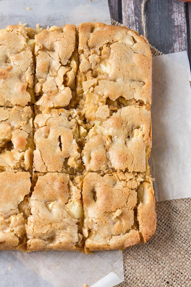 Apple Blondie Bars