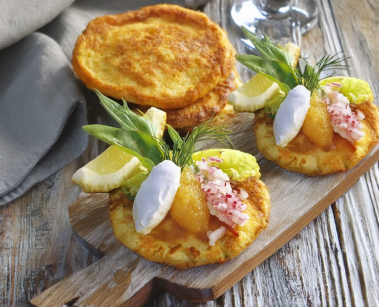 Savory Swedish Cheese Pancakes