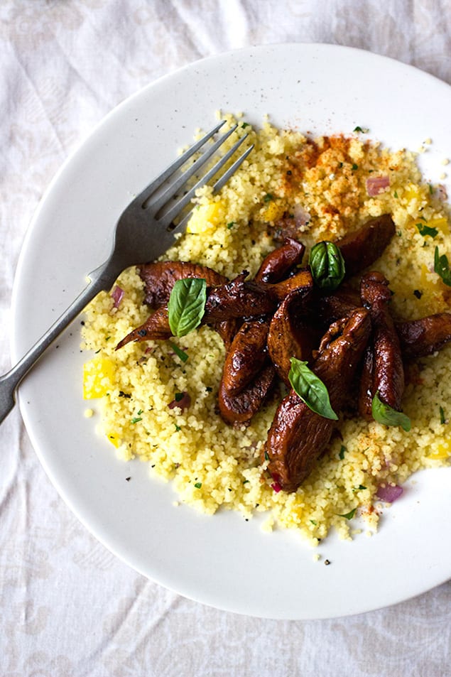 Soy and Honey Chicken with Couscous 