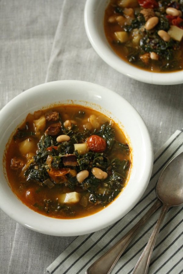 Caldo Verde: Portuguese Kale Soup