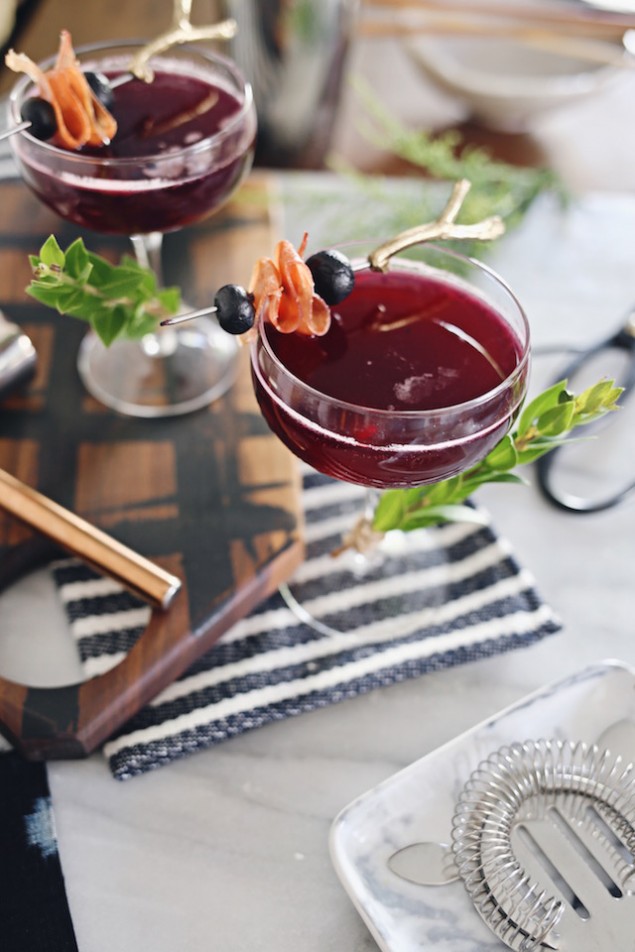 The Blueberry Bourbon Fizz