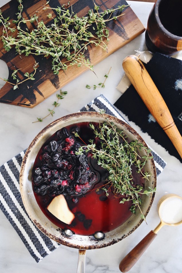 The Blueberry Bourbon Fizz