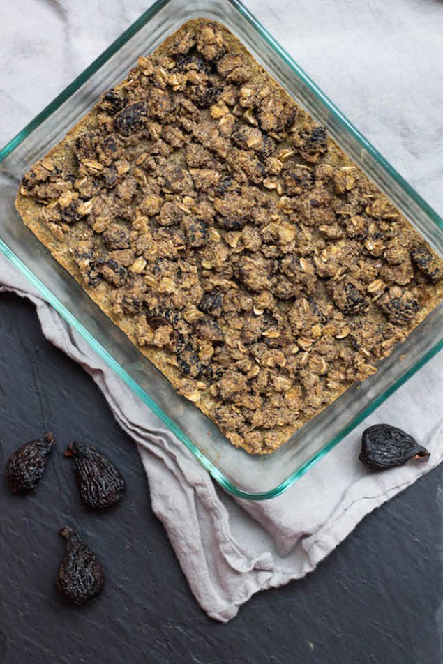 Dried Fig and Maple Breakfast Bars