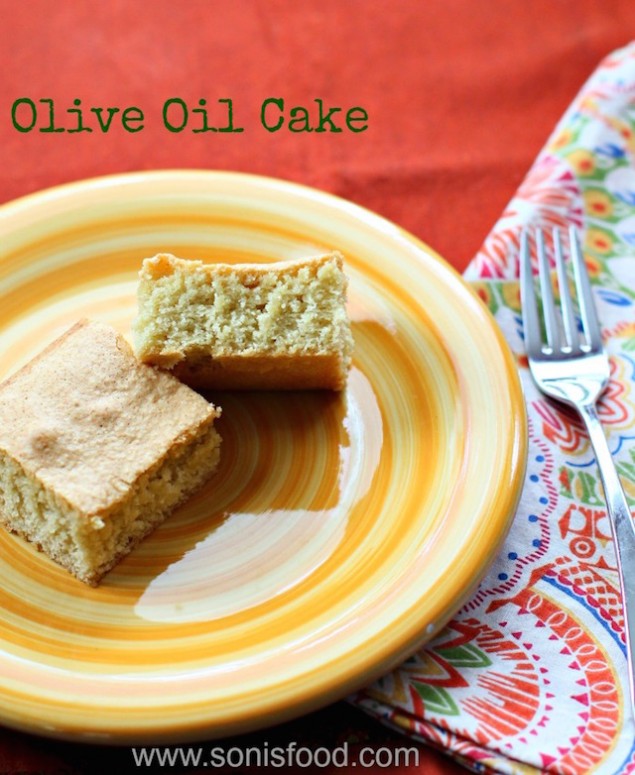 Soft Olive Oil Cake
