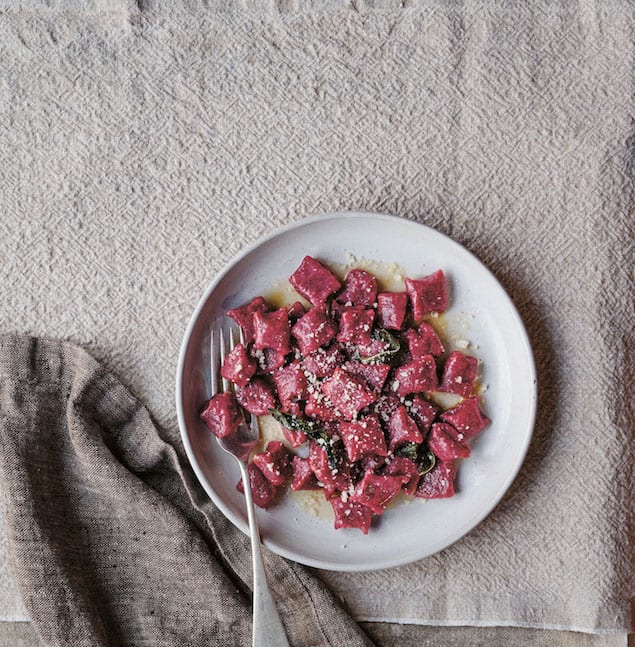 Win a Cookbook and Make Red Beet and Ricotta Gnocchi