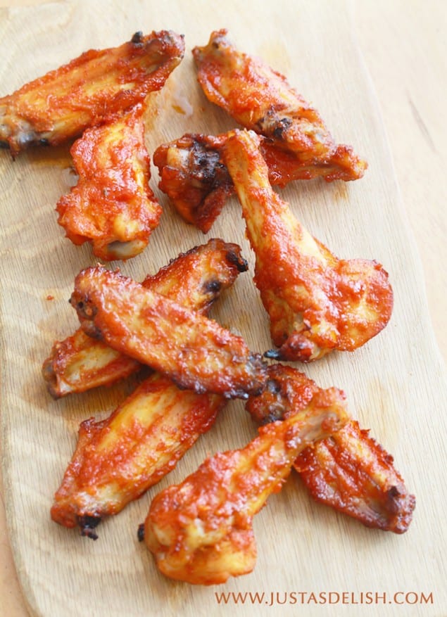 Baked Korean Chilli Wings