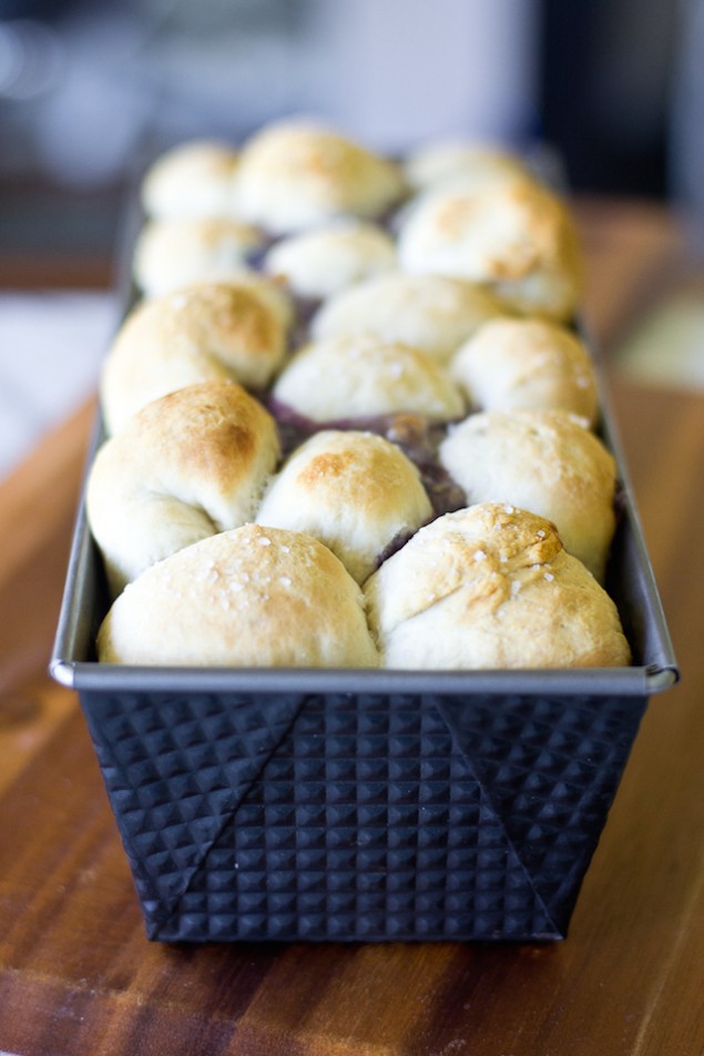 Blueberry Brie Pull-Apart Bread