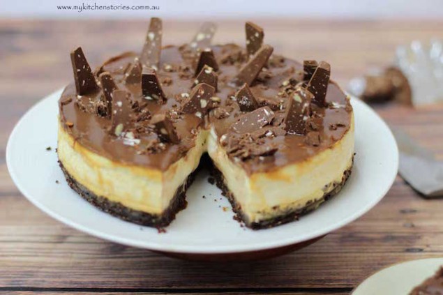 Toblerone Bar Cheesecake