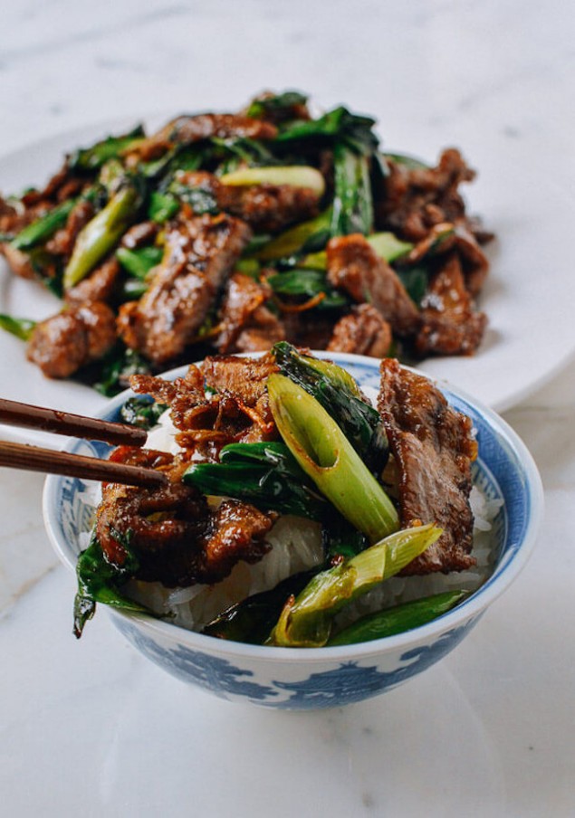 Beef and Scallion Stir Fry