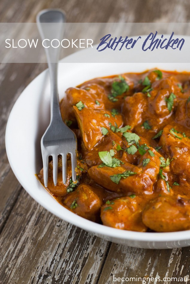 Crockpot Butter Chicken