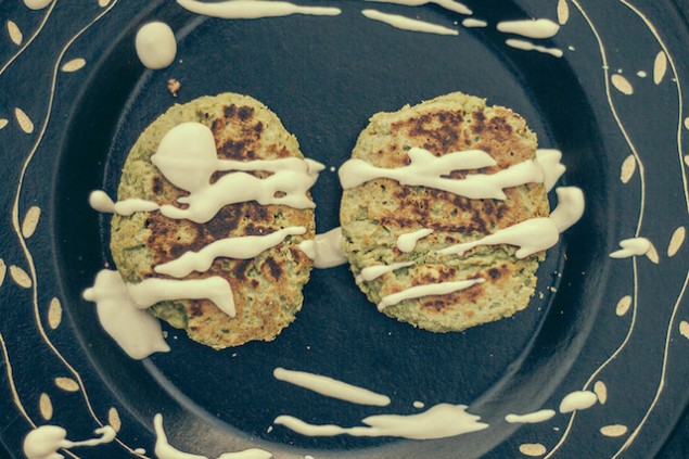 Tahini and Falafel Burgers