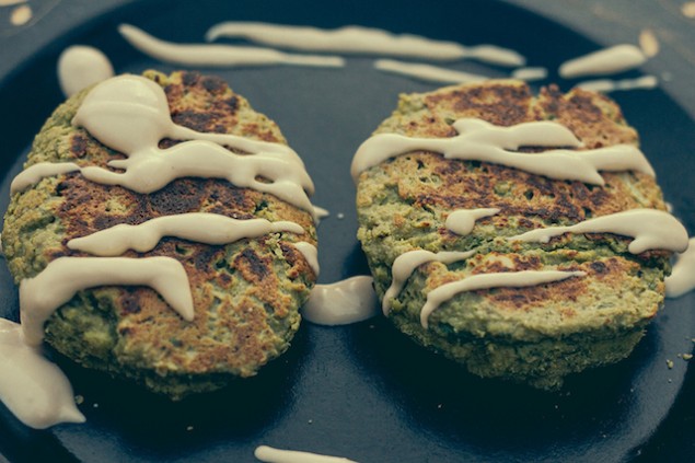 Tahini and Falafel Burgers