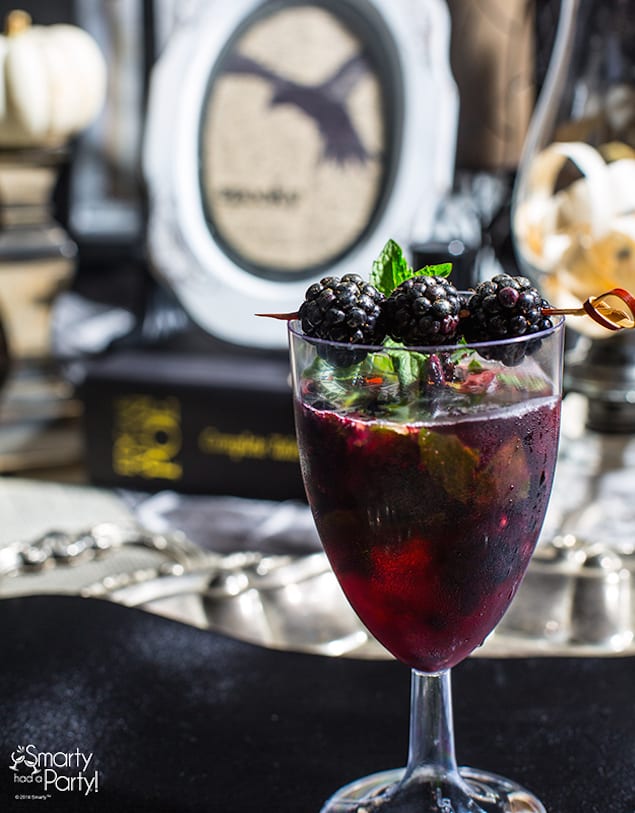 Gourmet Fall Cocktails and Treats for Adults on Halloween