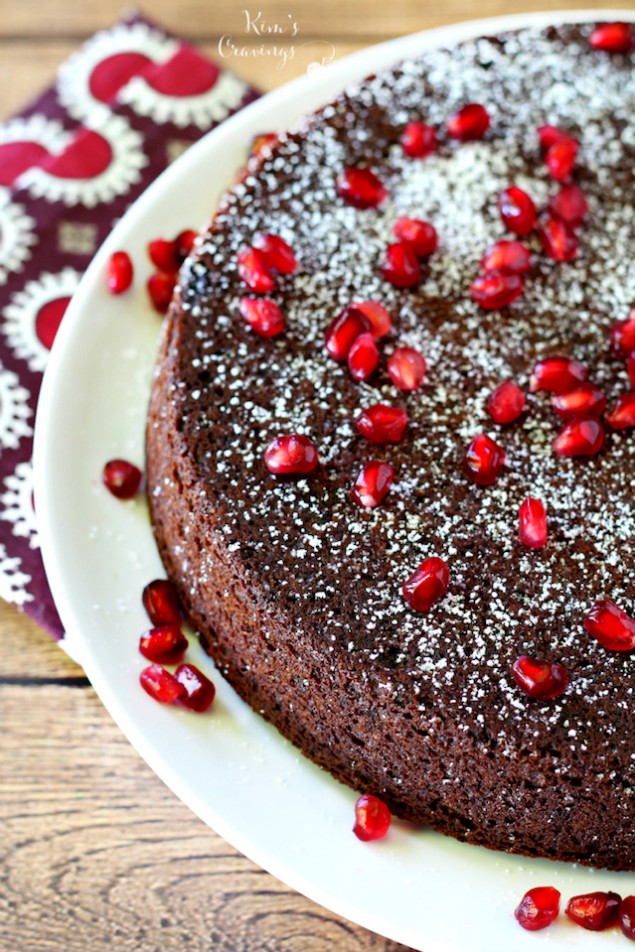 Italian Holiday Table: Red Pepper Shrimp Pasta and Chocolate Olive Oil Cake