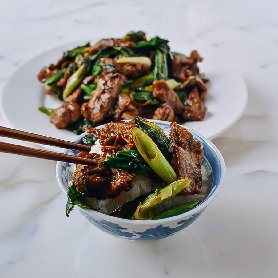 Beef and Scallion Stir Fry