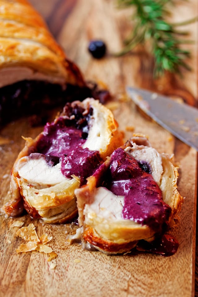 Blueberry and Brie Turkey Wellington