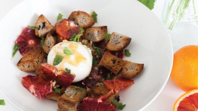 Winter Blood Orange and Burrata Salad