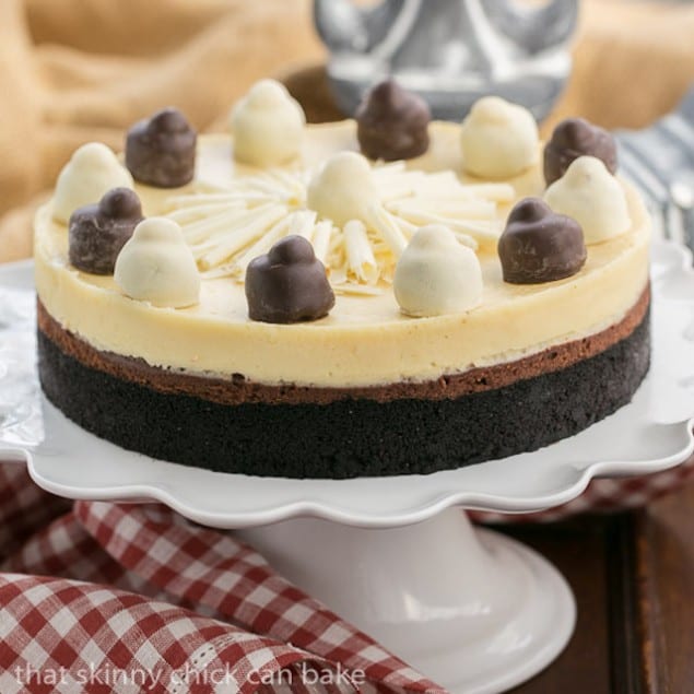 Italian Holiday Table: Creamy Sausage Pasta and Chocolate Layer Cheesecake