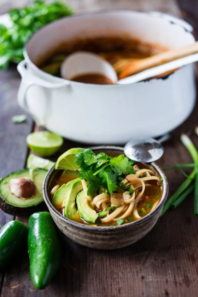 Mexican Chicken Noodle Soup