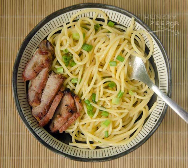 Char Siu Sesame Noodles