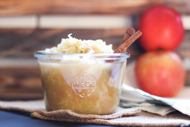 Spiced Apple and Cabbage Sauerkraut