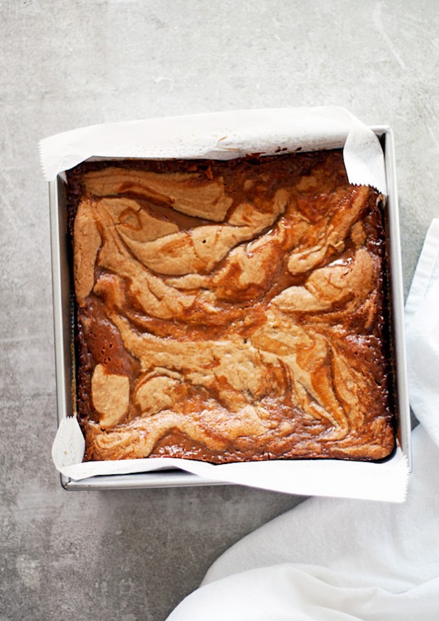 caramel blondie recipe