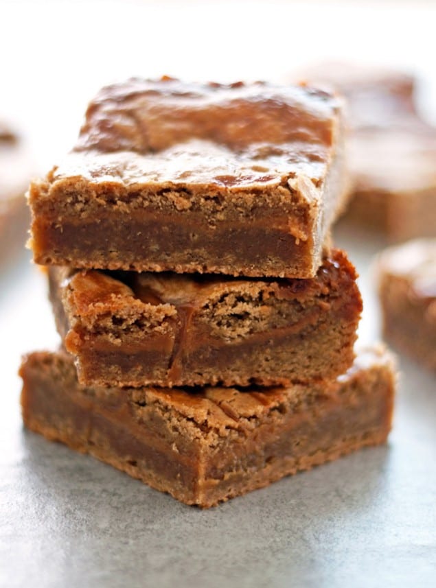 Brown Butter Caramel Blondies