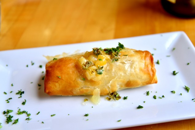 dungeness crab strudel