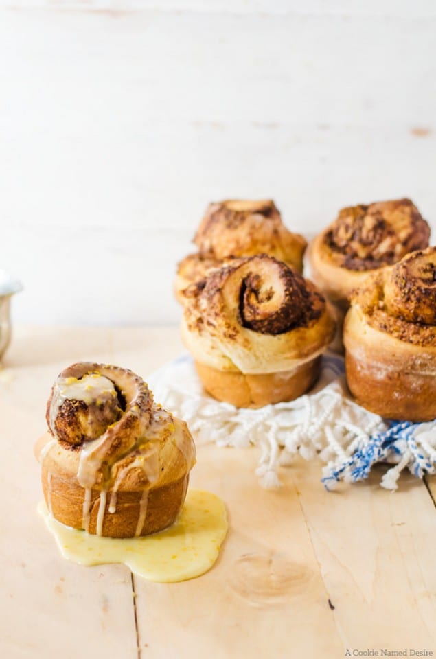 Chocolate Orange Brioche Rolls