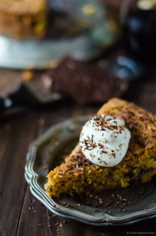  Italian Holiday Table: Pancetta Pasta with Shrimp and Orange Polenta Cake