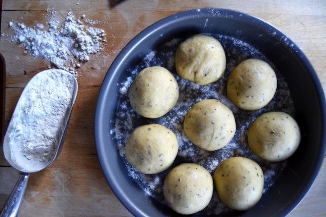 Sage and Cider Bread Rolls