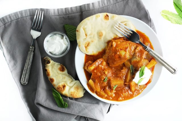 Chicken in Indian Spiced Tomato Sauce