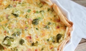 Loaded Potato Quiche