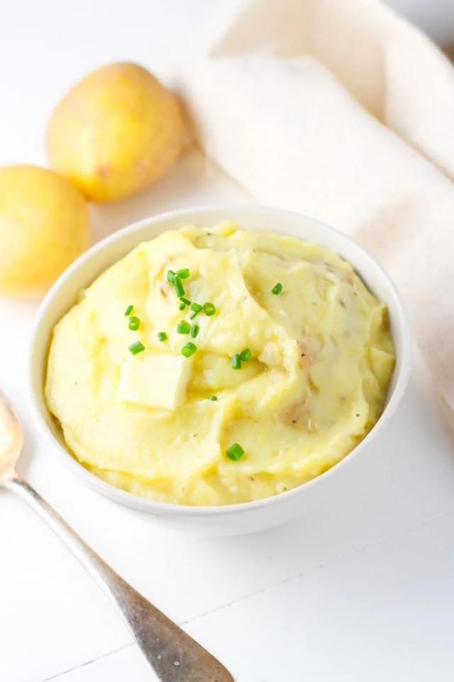 Miso and Roasted Garlic Mashed Potatoes