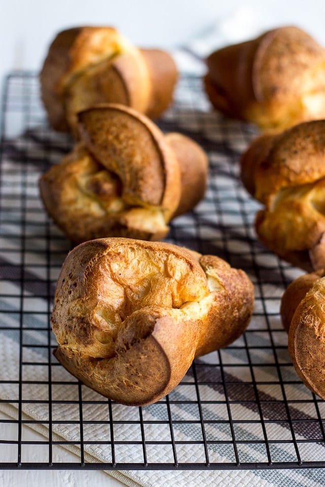 Black Pepper and Parmesan Popovers