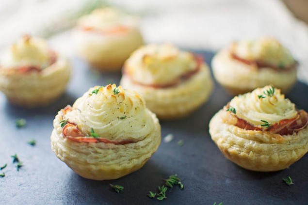 Whipped Potato and Capicola Bites