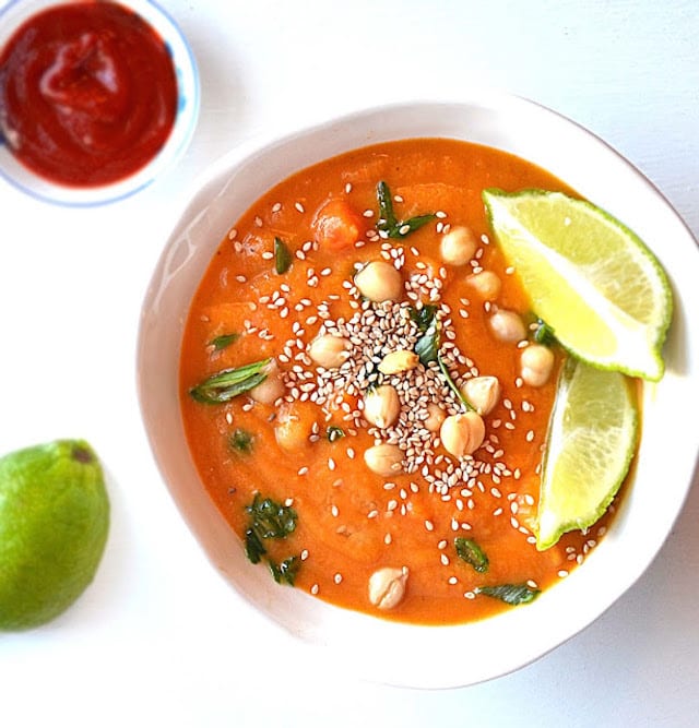 Sweet Potato Moroccan Bisque