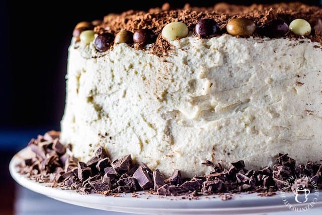 Tiramisu Cake with Chocolate Covered Espresso Beans3