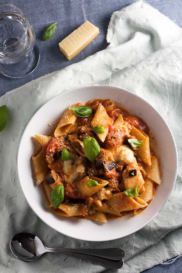 Eggplant Pasta Alla Norma