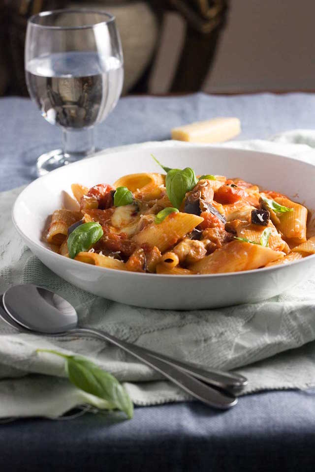 Eggplant Pasta Alla Norma