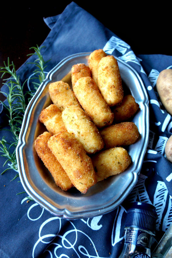 Cheesy Potato Croquettes 