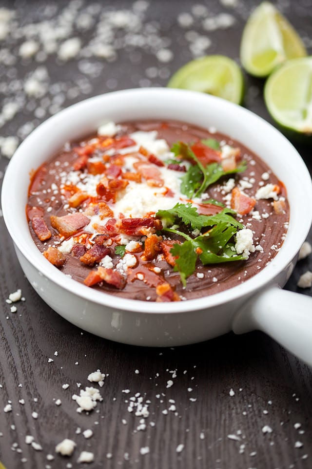 Black Bean and Bacon Soup